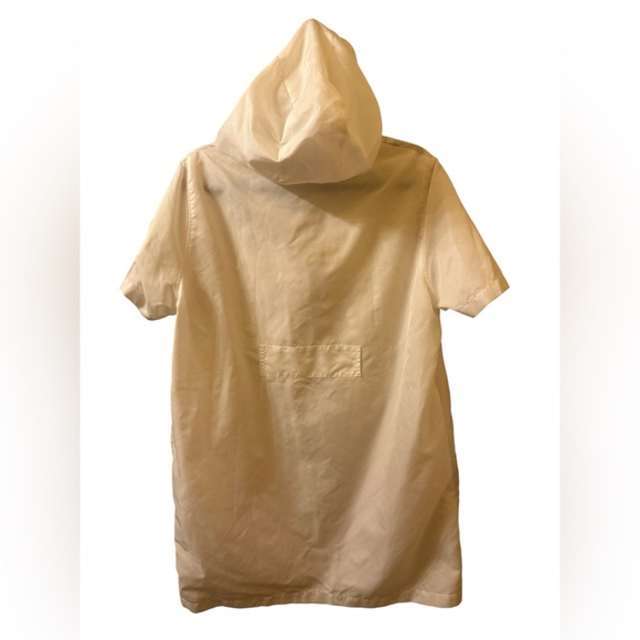 Prada Short Sleeve Hooded Anorak in white size L - Picture 4 of 15